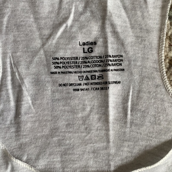 Large mason jar patriotic tank top - Picture 3 of 5